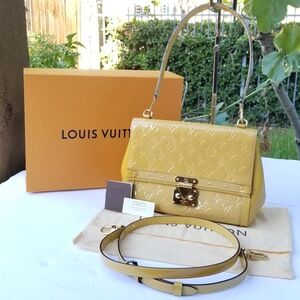 Limited Edition Louis Vuitton Vernis Venice Dune convertible handbag
